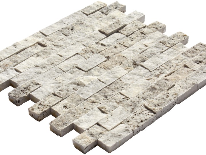 23x48 Split Face Silver Trv.(Doğal Patlatma Taşı)