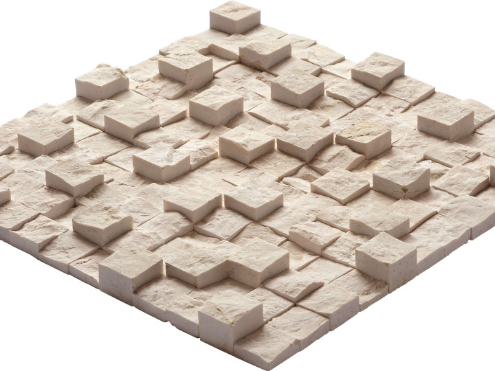 23x23 Boticino 3D Split Face (Doğal Patlatma Taşı)