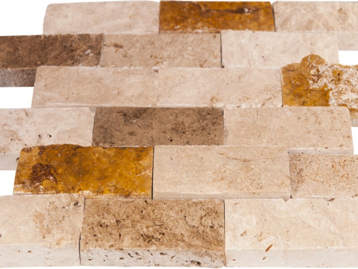 48x10 Miks(3LÜ) Split Face(Duvar Kaplama Taşı)