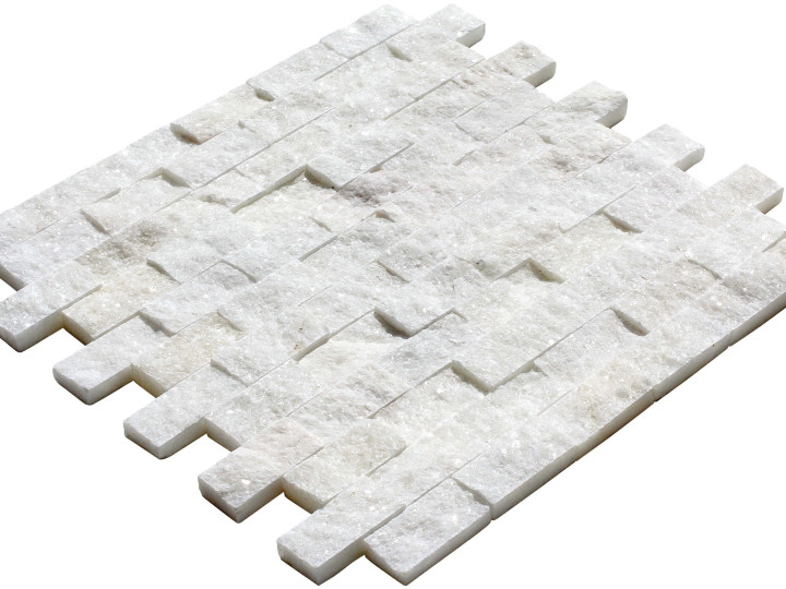 Silver Travertine Split Face