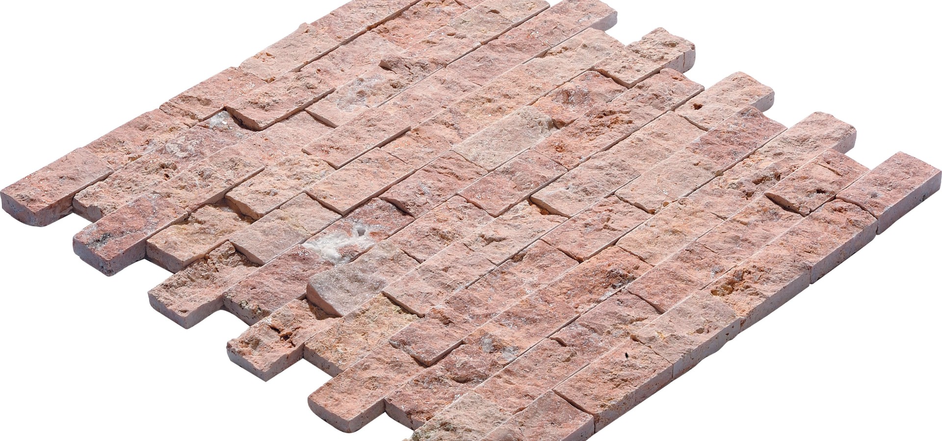 23x48 Rosso Split Face.(Doğal Patlatma Taşı)