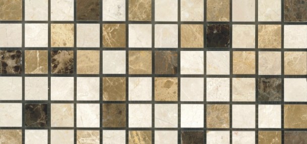 23x23 Miks Cilalı Mozaik