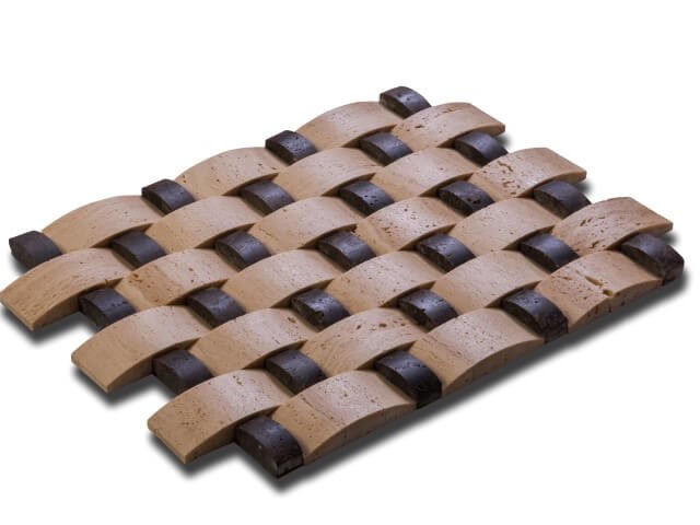 48x10-5x5 Chiaro+Nero Konkav